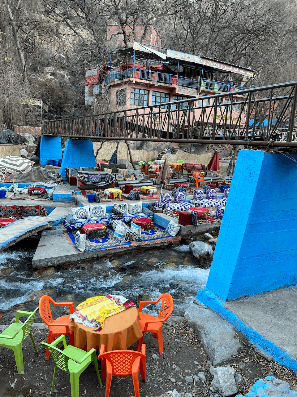 Restaurant dans la vallée de l'Ourika